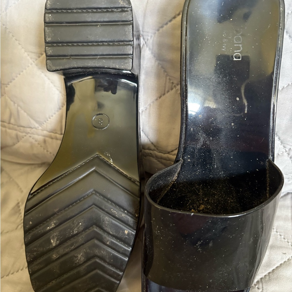 Elegant Black Mules by - Picture 2 of 2